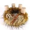 Adventkranz Kunstfell Fuchs