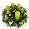 Adventkranz gebunden grün
