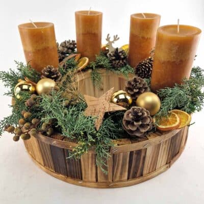 Advent Holz Honig