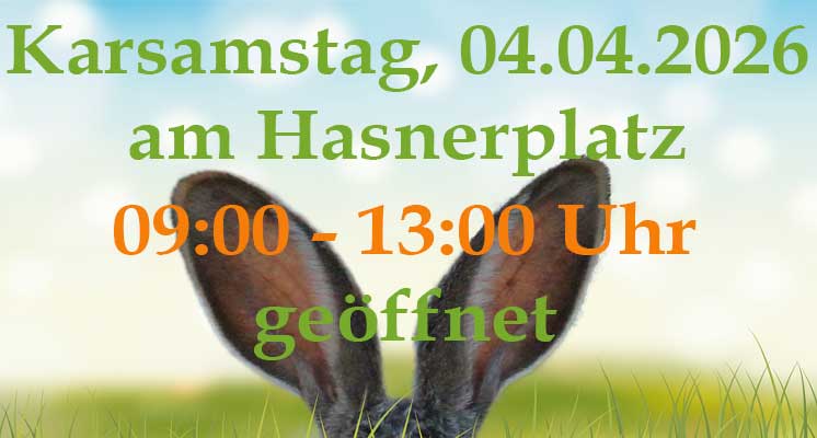 Karsamstag 2026 HPL Öffnungszeiten